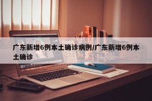 广东新增6例本土确诊病例/广东新增6例本土确诊