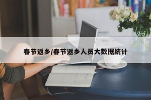 春节返乡/春节返乡人员大数据统计